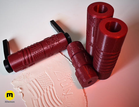 Independence Day Texture Rollers