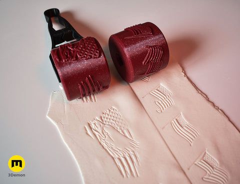 Independence Day Texture Rollers