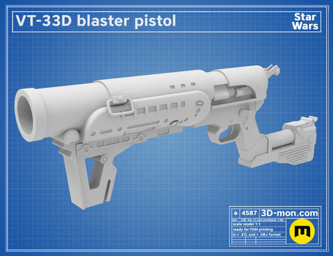 VT-33D Blaster Pistol