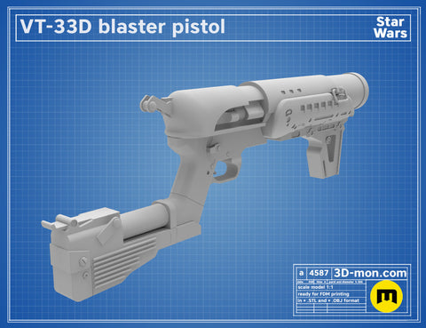 VT-33D Blaster Pistol