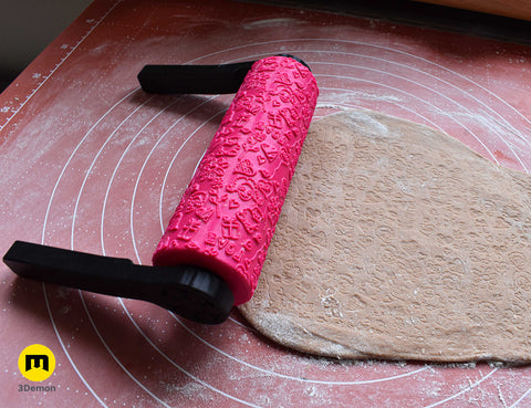 Valentine's Day Texture Rollers