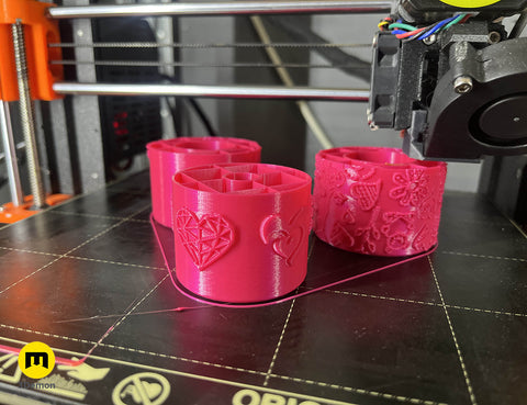 Valentine's Day Texture Rollers