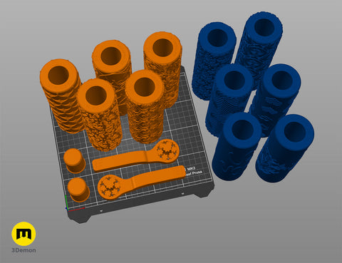 Valentine's Day Texture Rollers