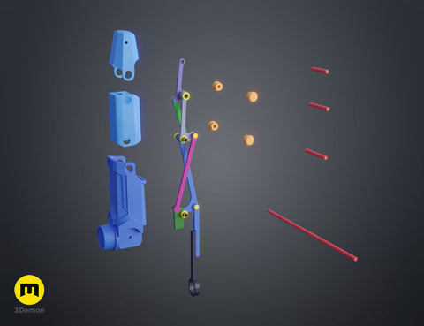 Arcane Vi Mechanical Gauntlet