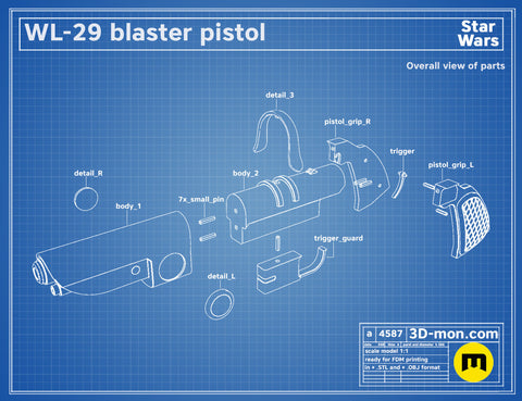 WL-29 Blaster Pistol