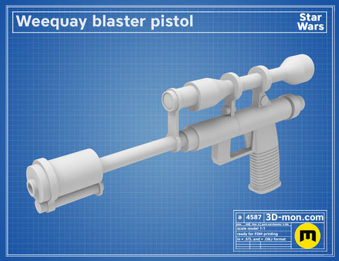 Weequay Blaster Pistol