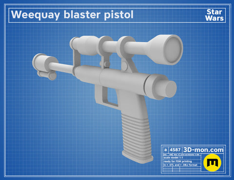 Weequay Blaster Pistol
