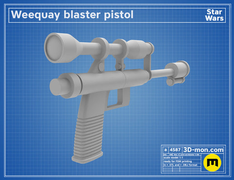 Weequay Blaster Pistol