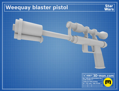 Weequay Blaster Pistol
