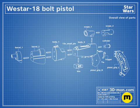 Westar-18 Bolt Pistol