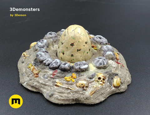 Surprise Egg Miniature 3Demonsters