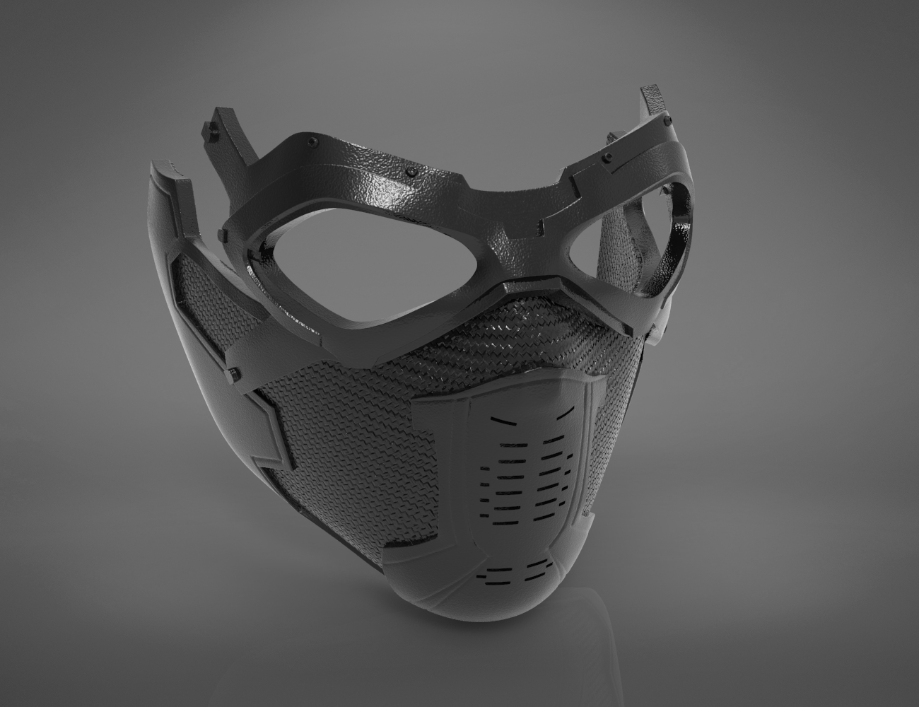 Metal Arm Soldier mask