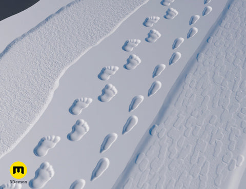 DnD Terrain Rollers – Snow Landscape