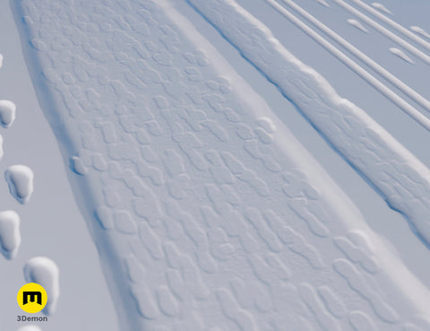 DnD Terrain Rollers – Snow Landscape