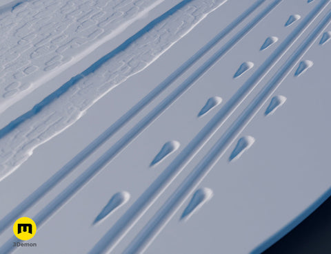 DnD Terrain Rollers – Snow Landscape