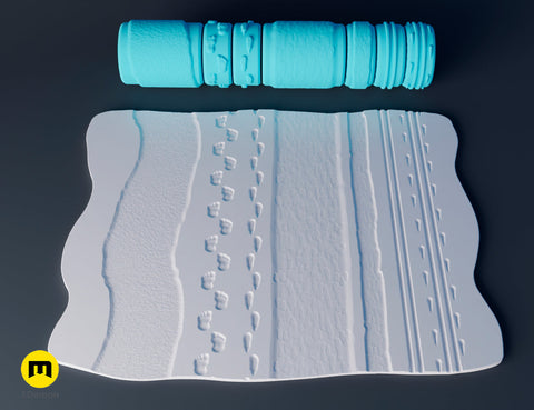 DnD Terrain Rollers – Snow Landscape
