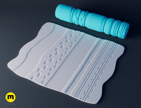 DnD Terrain Rollers – Snow Landscape