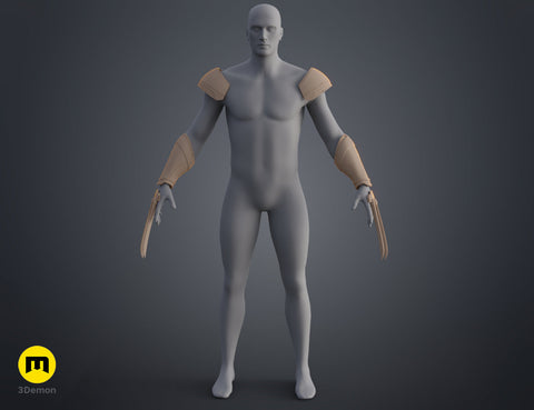 Wolverine armor and claws - Deadpool 3