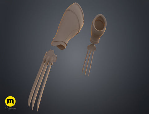Wolverine armor and claws - Deadpool 3