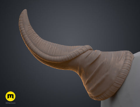 Wrinkled Beast Horns
