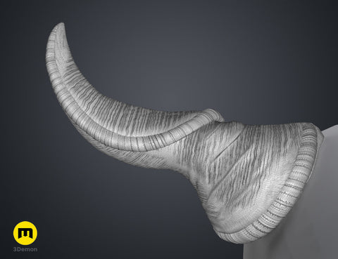 Wrinkled Beast Horns