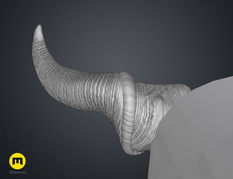Wrinkled Beast Horns