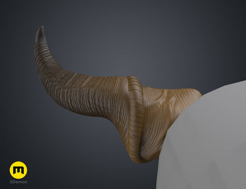 Wrinkled Beast Horns