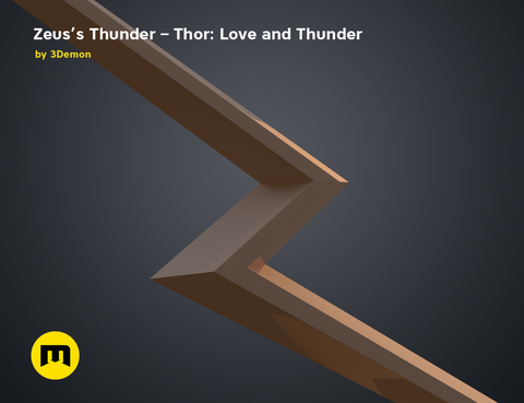Zeus’ Thunderbolt - Thor Love and Thunder