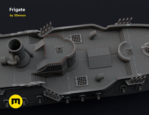 Steampunk Frigate Terrain