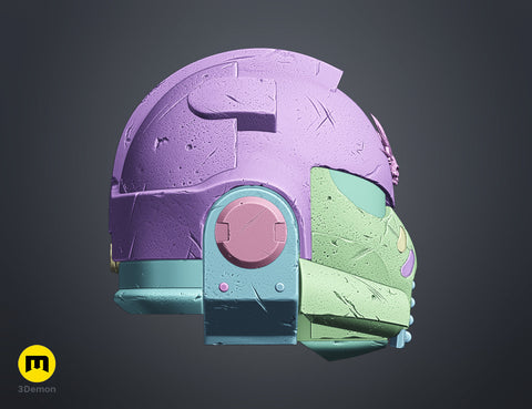 Space Marine Helmet Heavy