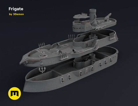 Steampunk Frigate Terrain