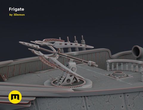 Steampunk Frigate Terrain