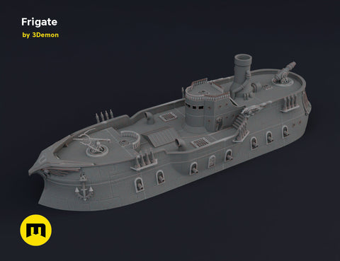 Steampunk Frigate Terrain
