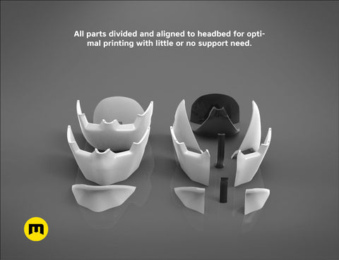 Fortnite - High Stakes - Wild Card masks bundle 3D print model