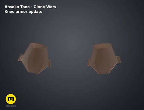 Ahsoka Tano - Clone Wars Lower Leg Armor