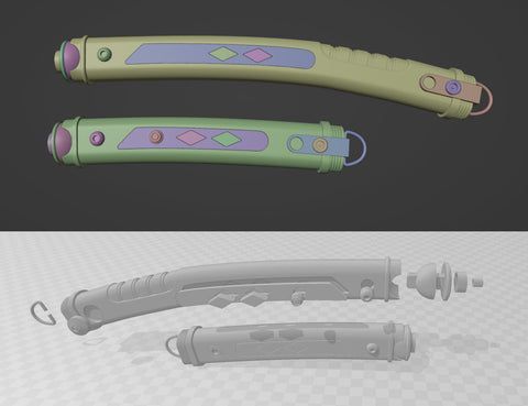 Ahsoka Long Lightsaber - The Mandalorian