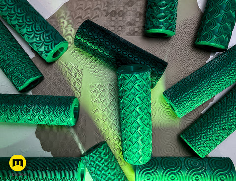 Texture Rollers — Art Deco Wide Patterns