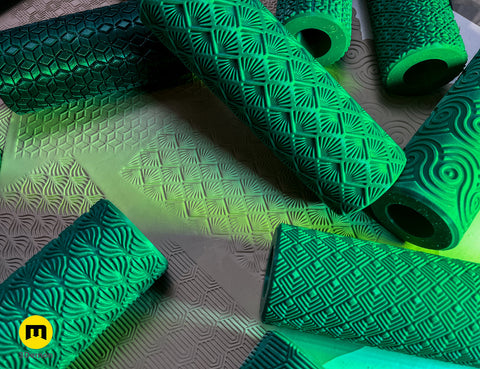 Texture Rollers — Art Deco Wide Patterns