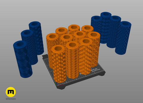 Texture Rollers — Art Deco Wide Patterns