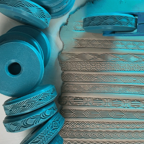 Stamp Wheels for Clay — Art Deco Patterns