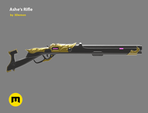 Ashe Rifle Overwatch - The Viper - Cinematic