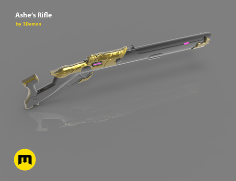 Ashe Rifle Overwatch - The Viper - Cinematic