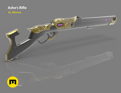 Ashe Rifle Overwatch - The Viper - Cinematic