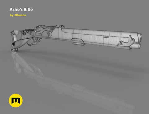 Ashe Rifle Overwatch - The Viper - Cinematic