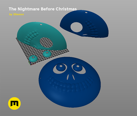 The Nightmare Before Christmas - masks bundle