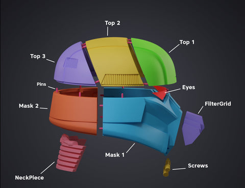 Dark Trooper Helmet