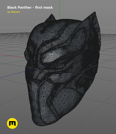 Black Panther Civil War mask