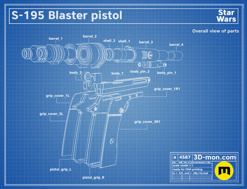 S-195 Qi'ra Blaster