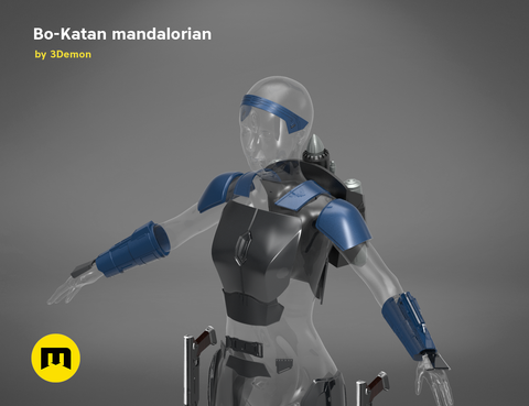 Bo-Katan Mandalorian Armor Bundle