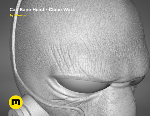 Cad Bane mask - Clone Wars